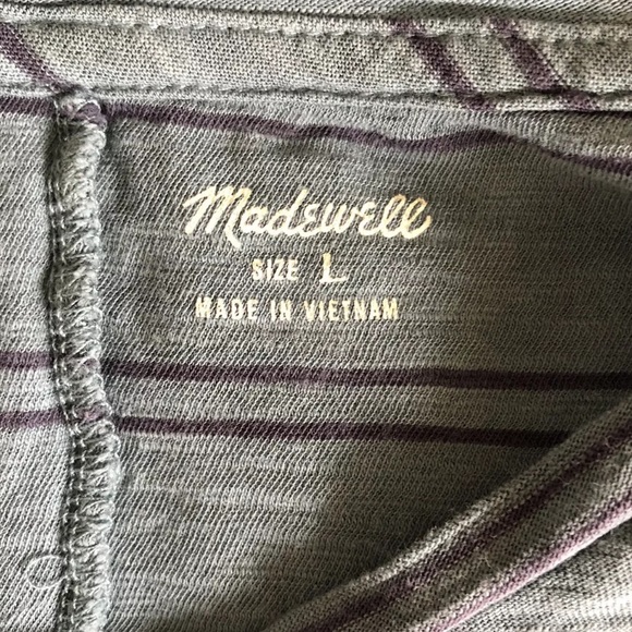 Madewell Striped Top - Picture 5 of 6